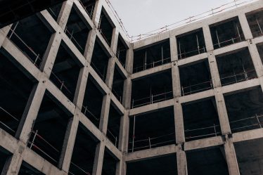 Chantier de construction d'un bâtiment